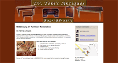 Desktop Screenshot of drtomsantiques.com